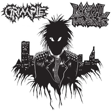 GRIMPLE/LOGICAL NONSENSE "A Darker Shade Of Grey" LP (Prank)